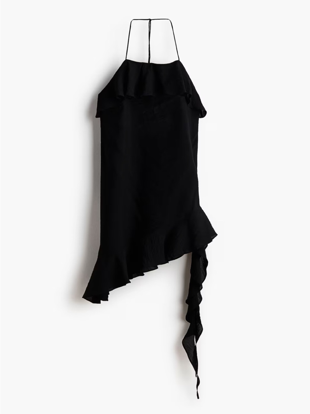 NWT H&M Flounced Halter Neck Dress